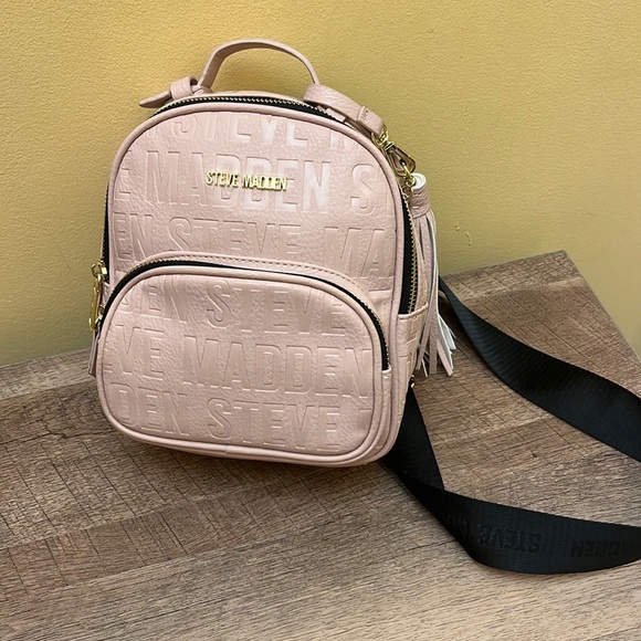 Pink Steve Madden mini backpack purse - Picture 1 of 1